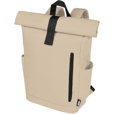 Logotrade Logogeschenke das Foto: Byron 15,6" GRS RPET Roll-Top Rucksack 18 L