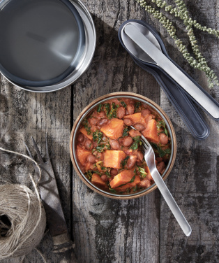 Logotrade Werbeartikel das Foto: Black+Blum Glass Lunch Bowl 750ml