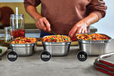 Logotrade Werbegeschenke das Foto: Black+Blum 3-tlg. Mealprep Box Set - klein, medium, groß