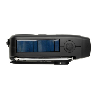 Logotrade Werbeartikel das Foto: RescueWave Notfallradio aus RCS recyceltem Kunststoff