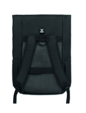 Logotrade Firmengeschenke das Foto: Rolltop-Rucksack 600D RPET