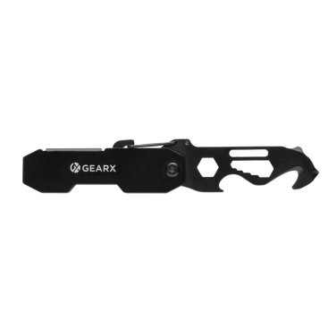 Logotrade Geschäftsgeschenke das Foto: Gear X faltbares EDC-Werkzeug mit Karabinerhaken
