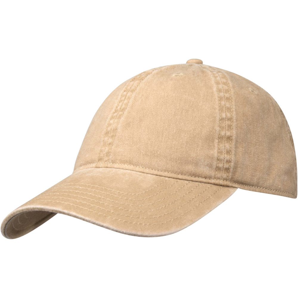 Logotrade Werbegeschenke das Foto: Grafton Kappe mit 6 Segmenten washed