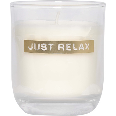 Logotrade werbemittel das Foto: Wellmark Discovery 250 ml Handseifenspender und 150 g Duftkerze im Set