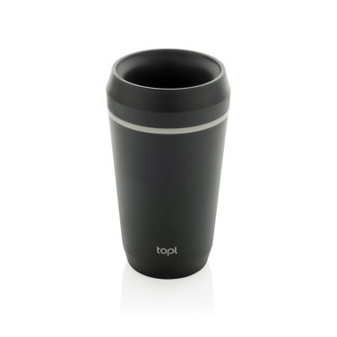 Logotrade werbemittel das Foto: Topl-Becher aus rec. Kunststoff mit 360-Grad-Deckel 354ml
