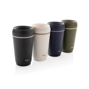Logotrade werbemittel das Foto: Topl-Becher aus rec. Kunststoff mit 360-Grad-Deckel 354ml