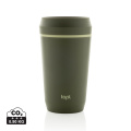 Topl-Becher aus rec. Kunststoff mit 360-Grad-Deckel 354ml, Grün