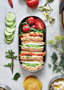 Logotrade Werbeartikel das Foto: Black+Blum Stainless Steel Double Bento Box