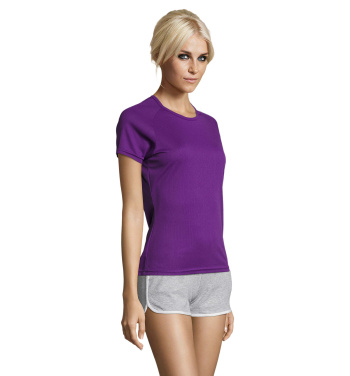 Logotrade Werbegeschenke das Foto: SPORTY DAMENT-SHIRT  140g