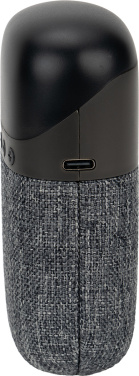 Logotrade werbemittel das Foto: Bluetooth-Lautsprecher HF01 mit integrierten Ohrhörern 2 in 1