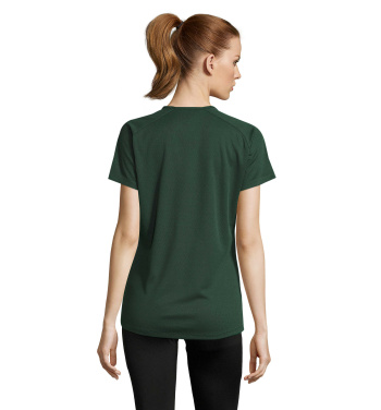 Logotrade Geschäftsgeschenke das Foto: SPORTY DAMENT-SHIRT  140g
