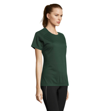 Logotrade Firmengeschenke das Foto: SPORTY DAMENT-SHIRT  140g