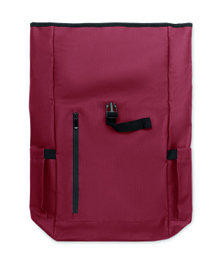 Logotrade werbemittel das Foto: Rolltop-Rucksack 600D RPET