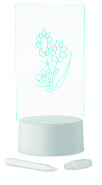 Logotrade Logogeschenke das Foto: Memoboard mit LED-Beleuchtung