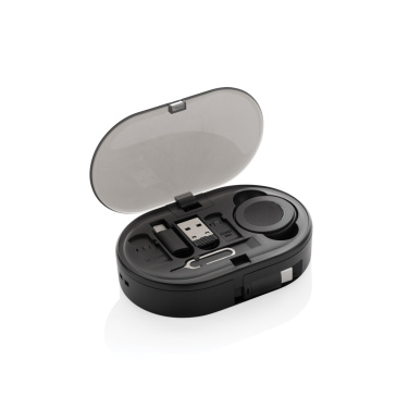 Logotrade Werbegeschenke das Foto: Chargevix Multifunktionales 60W-Lade-Set aus RCS rPlastic