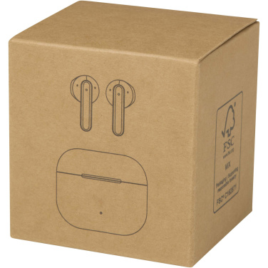 Logotrade Logogeschenke das Foto: Altais True Wireless Bluetooth® Headset aus recyceltem Kunststoff