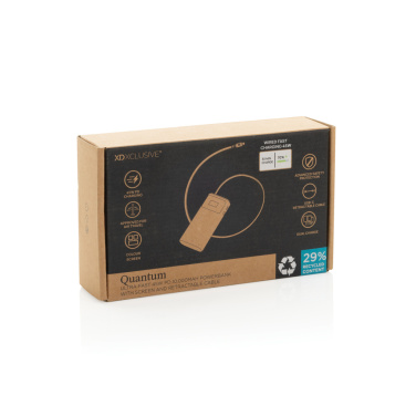 Logotrade Werbegeschenke das Foto: Quantum RCS Ultra-Fast 45W 10.000mAh Powerbank mit Display