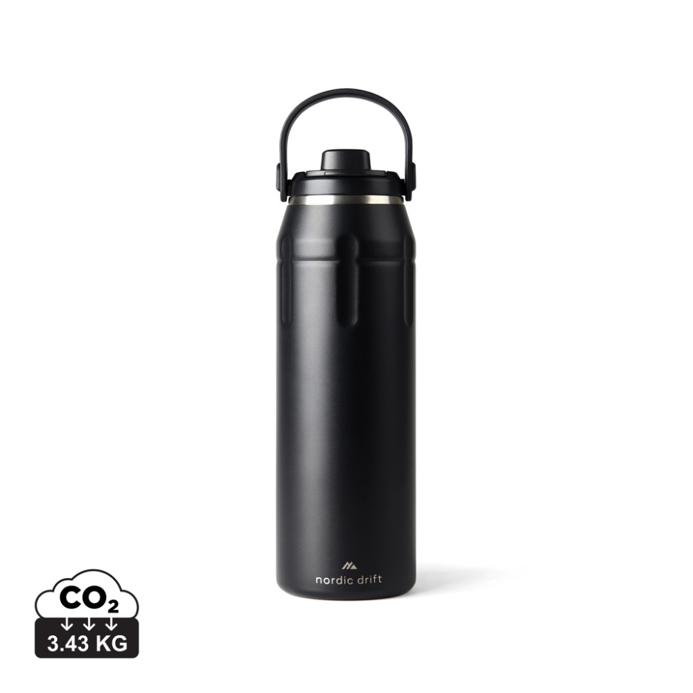 Logotrade Geschäftsgeschenke das Foto: Nordic Drift trail Isolierte RCS Sportflasche 940ml