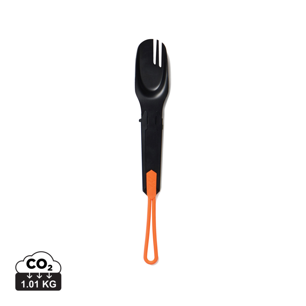 Logotrade Firmengeschenke das Foto: Nordic Drift Trail 4-in-1 Outdoor-Besteck