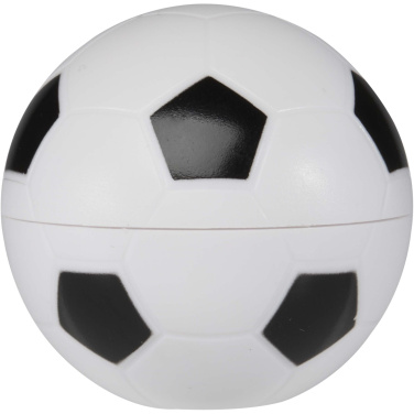 Logotrade Firmengeschenke das Foto: Zuri Fußball Lippenpflege Vanille mit LSF 15