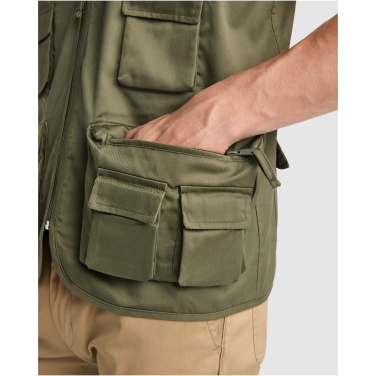 Logotrade Firmengeschenke das Foto: Venera Arbeitsweste mit V-Ausschnitt und mehreren Taschen, 200 g/m2