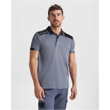 Logotrade Werbegeschenke das Foto: Samurai Kurzärmeliges Poloshirt mit antibakterieller Wirkung, 160 g/m2, unisex 