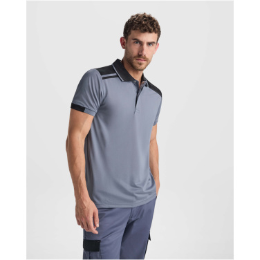 Logotrade Werbegeschenke das Foto: Samurai Kurzärmeliges Poloshirt mit antibakterieller Wirkung, 160 g/m2, unisex 