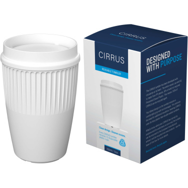 Logotrade Firmengeschenke das Foto: Cirrus POP 350 ml Becher mit 360°-Deckel