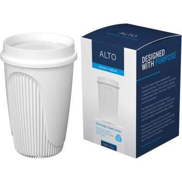 Logotrade Werbeartikel das Foto: Alto POP 350 ml Becher mit 360°-Deckel