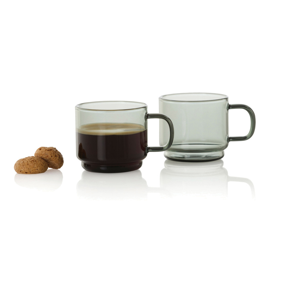 Logotrade Logogeschenke das Foto: AdHoc Impact Espressotassen 70ml, 2er-Set