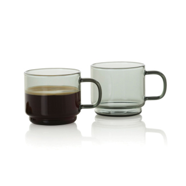 Logotrade Werbegeschenke das Foto: AdHoc Impact Espressotassen 70ml, 2er-Set