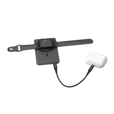 Logotrade werbemittel das Foto: Urban Vitamin Marin 5.000mAh magnet. 15W Wireless Powerbank