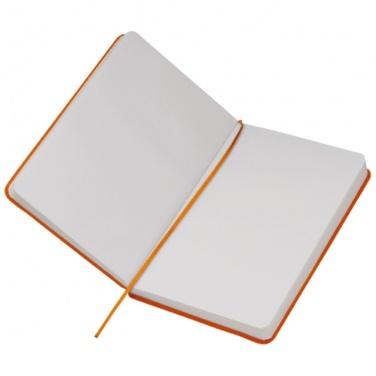 Logotrade advertising product picture of: A5 note book 'Kiel'  color orange