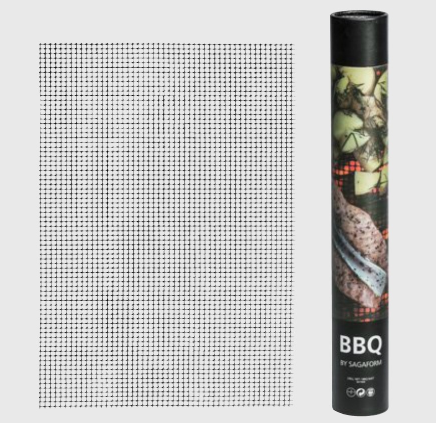 Logotrade promotional merchandise photo of: Sagaform BBQ grillmat, black