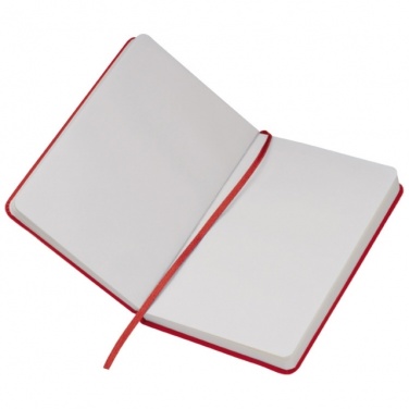 Logotrade advertising product picture of: Notebook A6 Lübeck, red