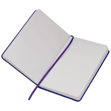 Logotrade advertising products photo of: Notebook A6 Lübeck, purple