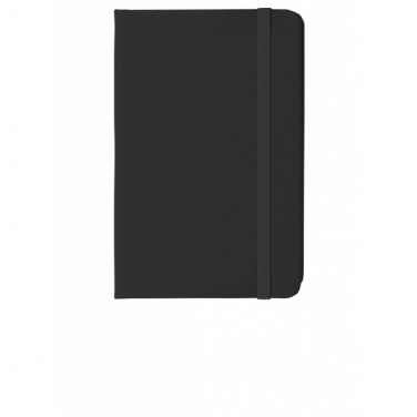 Logotrade promotional merchandise picture of: Notebook A6 Lübeck, black