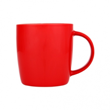 Logotrade promotional product image of: Ceramic mug Martinez, red