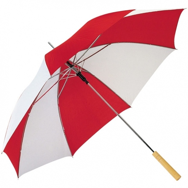 Logotrade corporate gifts photo of: Automatic umbrella 'Aix-en-Provence'  color red