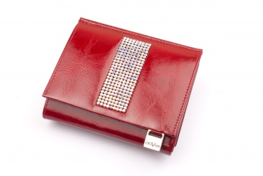 Logo trade advertising products image of: Ladies wallet with Swarovski crystals CV 110