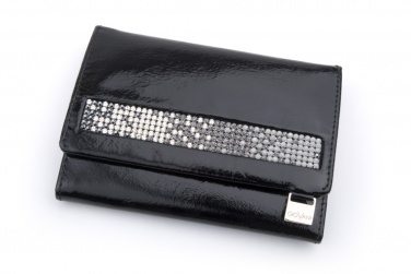 Logo trade corporate gifts image of: Ladies wallet with Swarovski crystals DV 130