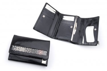 Logo trade corporate gift photo of: Ladies wallet with Swarovski crystals DV 130