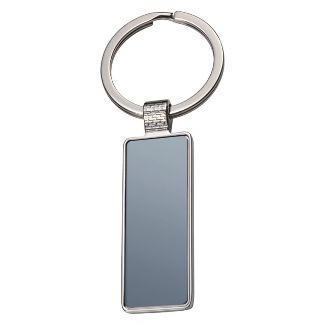 Logotrade corporate gift picture of: Key ring 'Grand Haven'  color grey