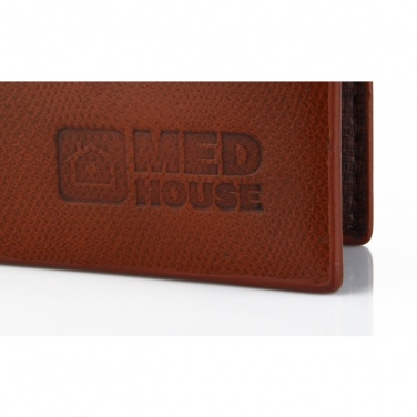 Logo trade promotional gift photo of: Mens wallet Glendale, brown