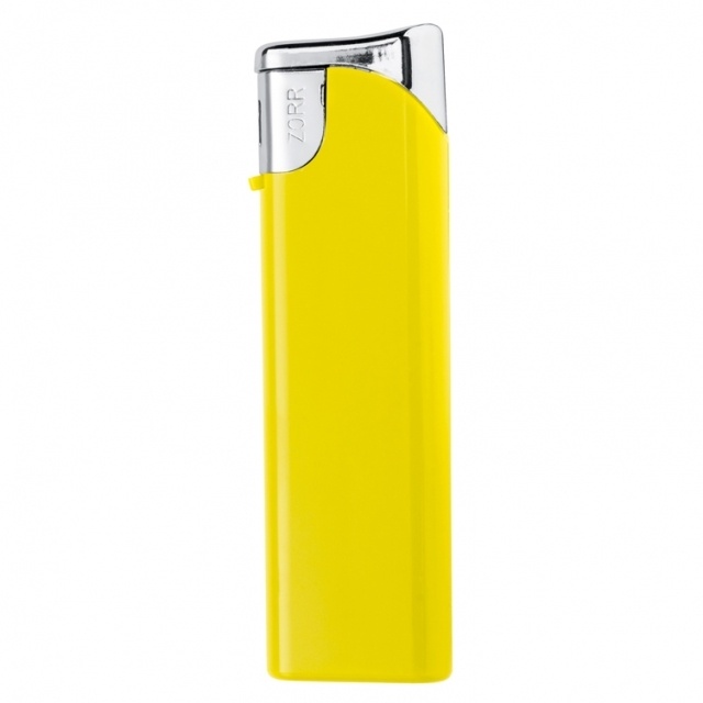 Logotrade promotional products photo of: Electronic lighter 'Knoxville'  color yellow