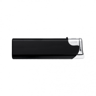 Logotrade promotional giveaway image of: Electronic lighter 'Knoxville'  color black