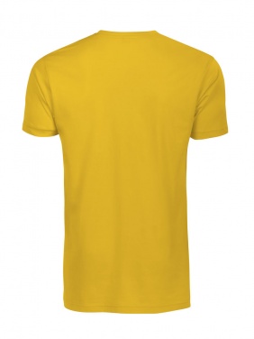 Logo trade promotional giveaways image of: T-shirt Rock T yellow