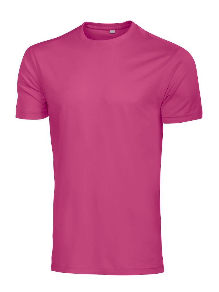 Logo trade promotional merchandise image of: T-shirt Rock T Cerise