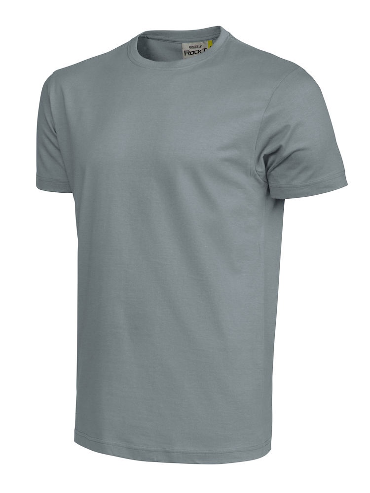 Logo trade promotional gifts picture of: T-shirt Rock T cool grey