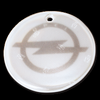 Logotrade promotional product picture of: Circle dia. 50 mm soft reflector